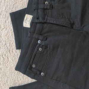 J crew Black Skinny Jeans